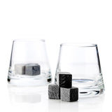 Glacier Rocks 8-Piece Soapstone Cube and Tumbler Set