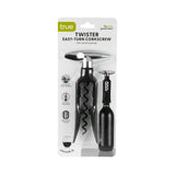Twister Easy-Turn Corkscrew in Black