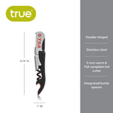The Jetsetter TSA Compliant Waiter's Corkscrew