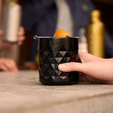 Paragon Stainless Steel Rocks Tumbler in Obsidian