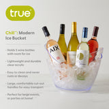 Chill Large Acrylic Ice Bucket in Clear