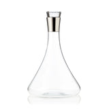 Irving Crystal Decanter with Chrome Rim