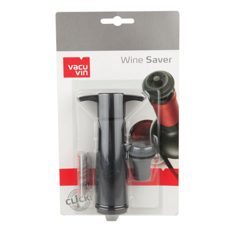 Vacu Vin Wine Saver in Black