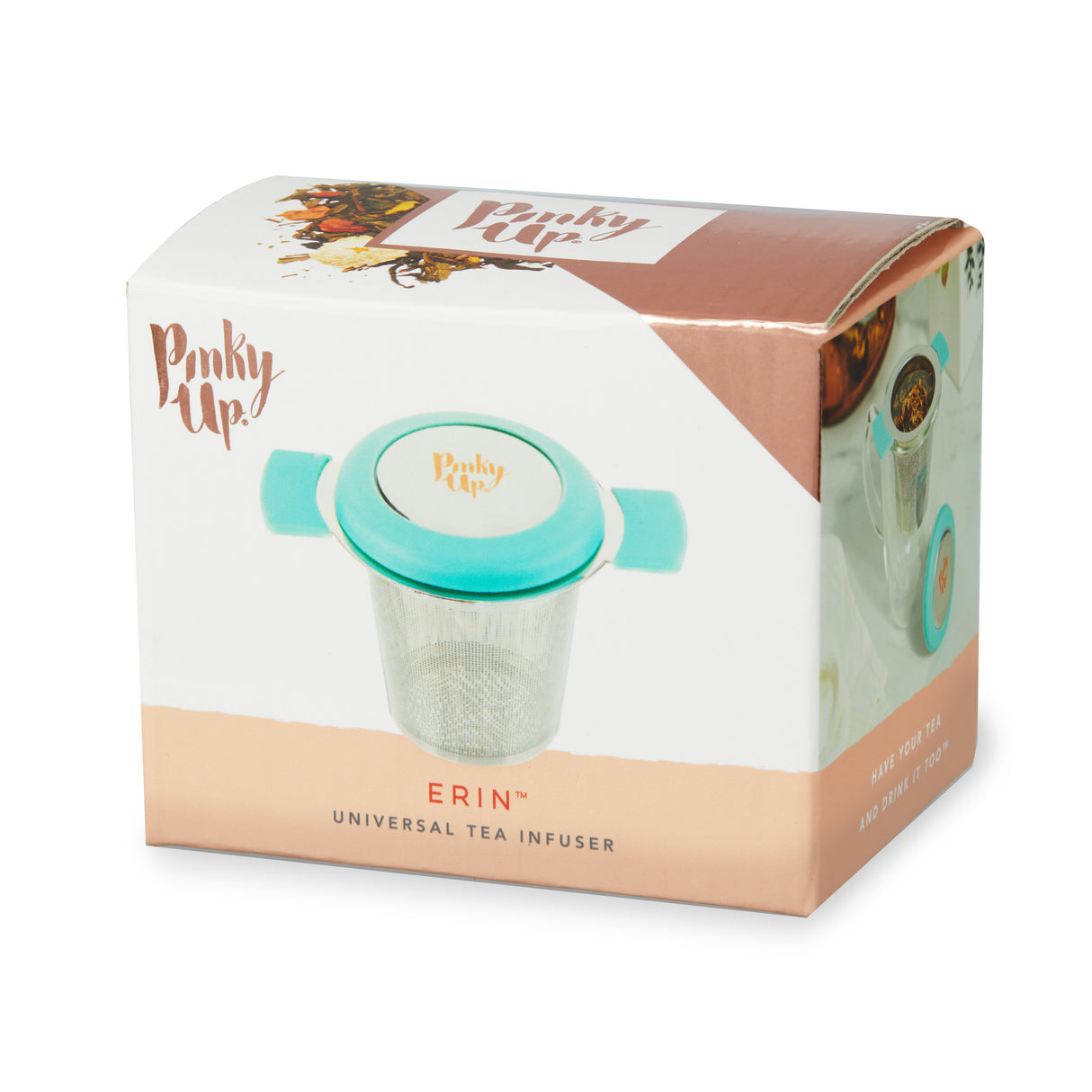 Erin Universal Tea Infuser in Turquoise