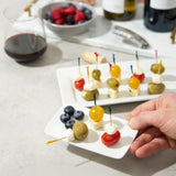 Party Frilled Appetizer Picks in Assorted Colors, 50ct