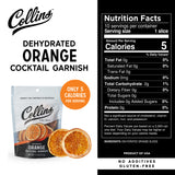 Dehydrated Orange Cocktail Garnish, 1.3 oz