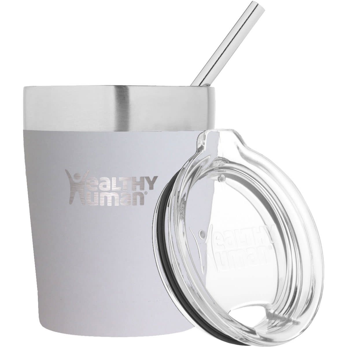 The Cruiser Tumbler in Pure White, 12 oz