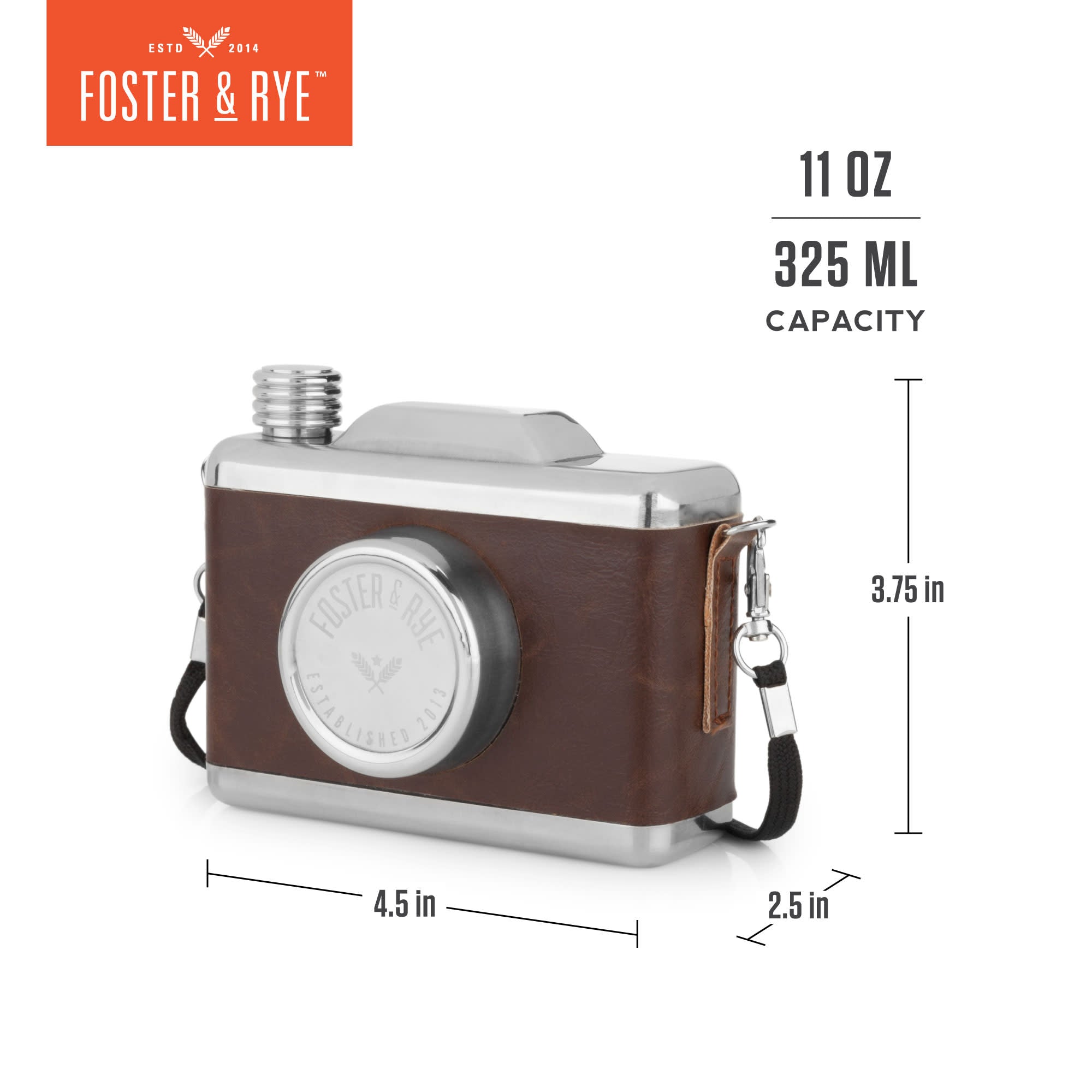 Foster & Rye Snapshot Flask - Thumbnail 3