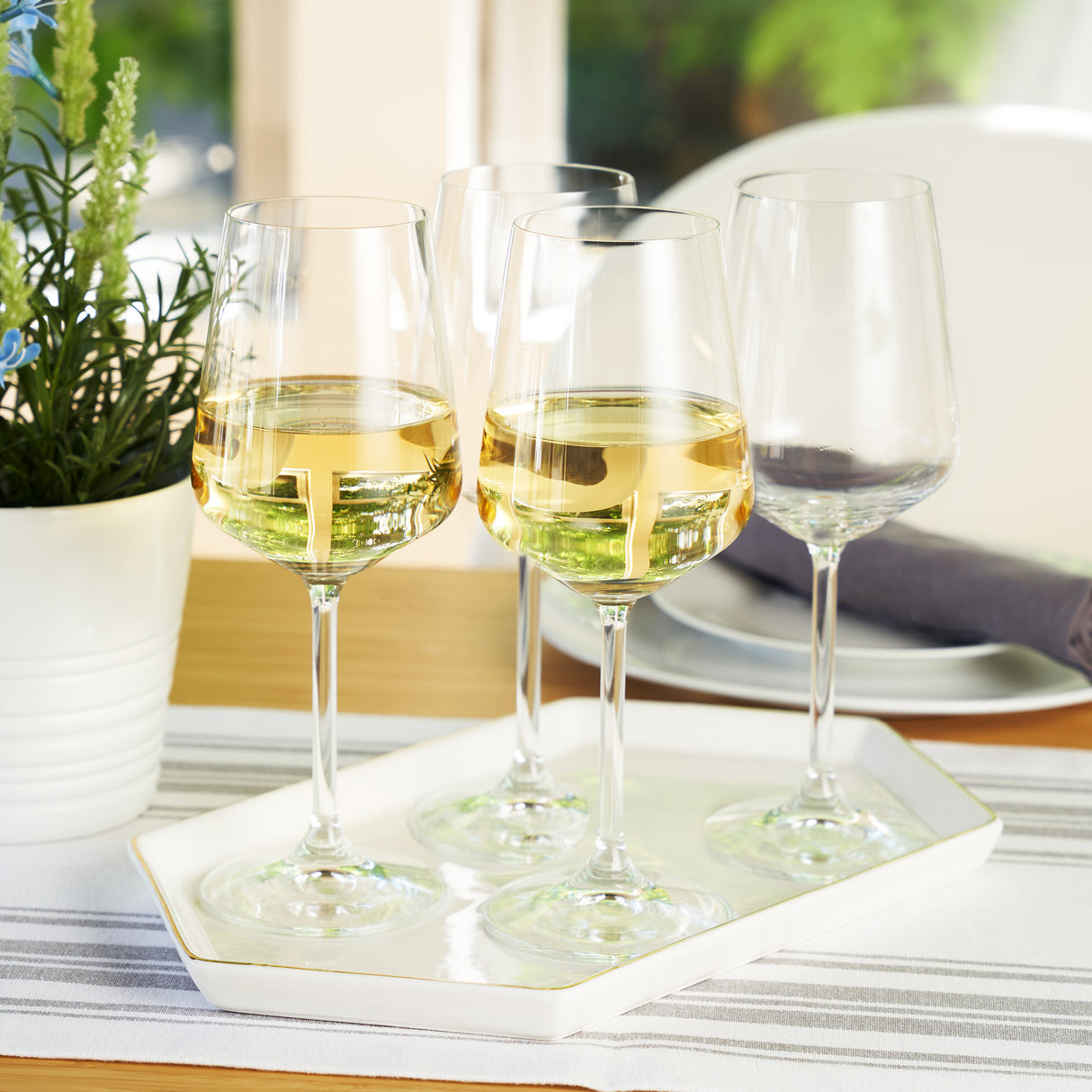 Style White Wine Glass, Set of 4