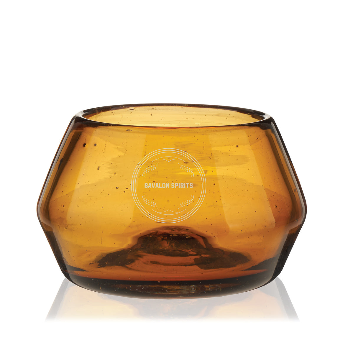 Tequila Copita Glass in Amber