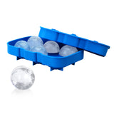 Sphere 1" Silicone Ice Sphere Mold in Blue