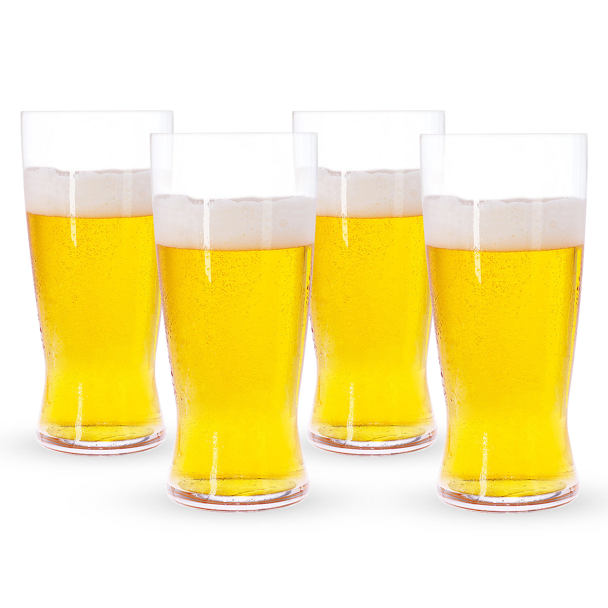 Lager Beer Glass, Set of 4