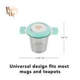 Erin Universal Tea Infuser in Turquoise