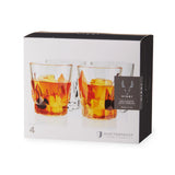 Shatterproof Acrylic DOF Tumblers, Set of 4