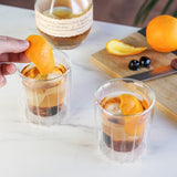 Double Walled Rocks Glasses, Set of 2