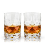 Gem Crystal Tumblers, Set of 2