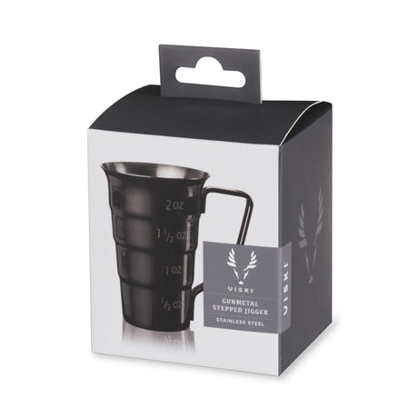 Warren Stepped Jigger in Gunmetal