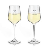 Reserve Inez Crystal Chardonnay Glasses, Set of 4