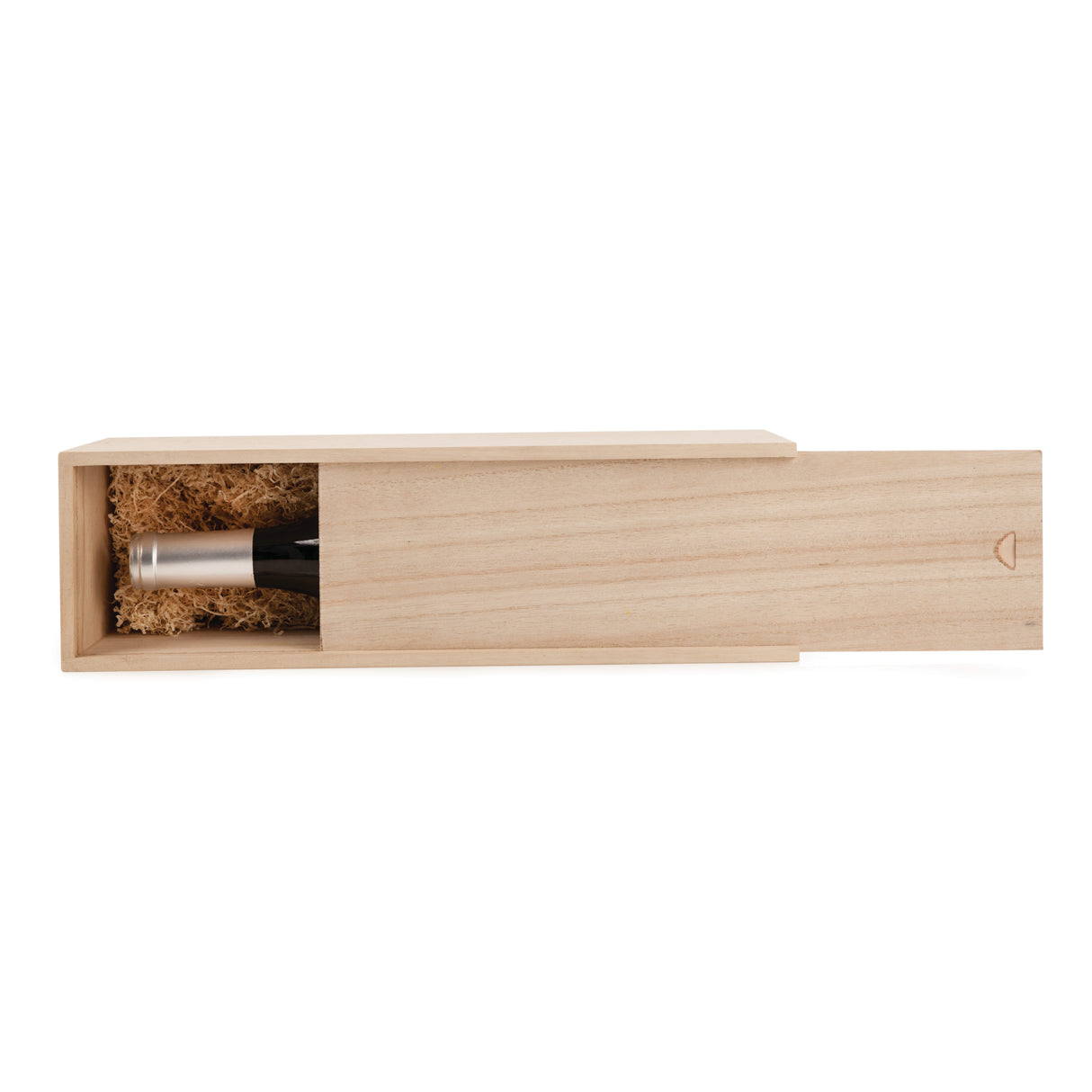 Single Bottle Paulownia Wood Wine Box