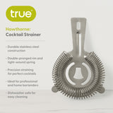 Hawthorne Cocktail Strainer in Stainless Steel