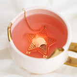 Star Tea Infuser in Gold