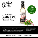 Peppermint Candy Cane Cocktail Syrup, 12.7 oz