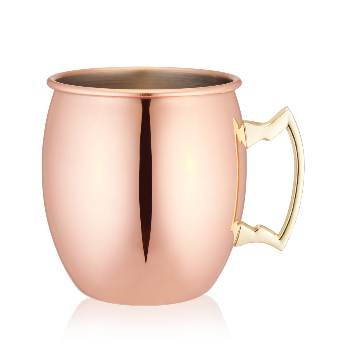 Moscow Mule 16 oz Copper Plated Mug with Zinc Alloy Handle