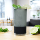 Highball FREEZE Cooling Cup in Tinted Gray, Set of 2