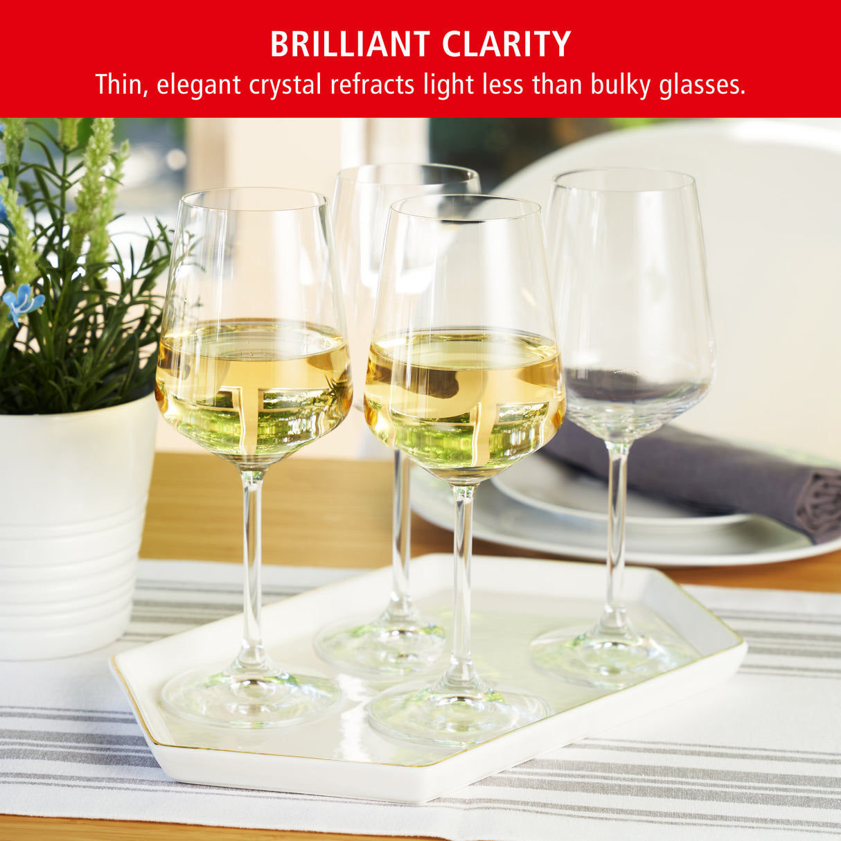 Style White Wine Glass, Set of 4