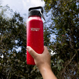 The Stein Water Bottle in Red Hot, 21 oz