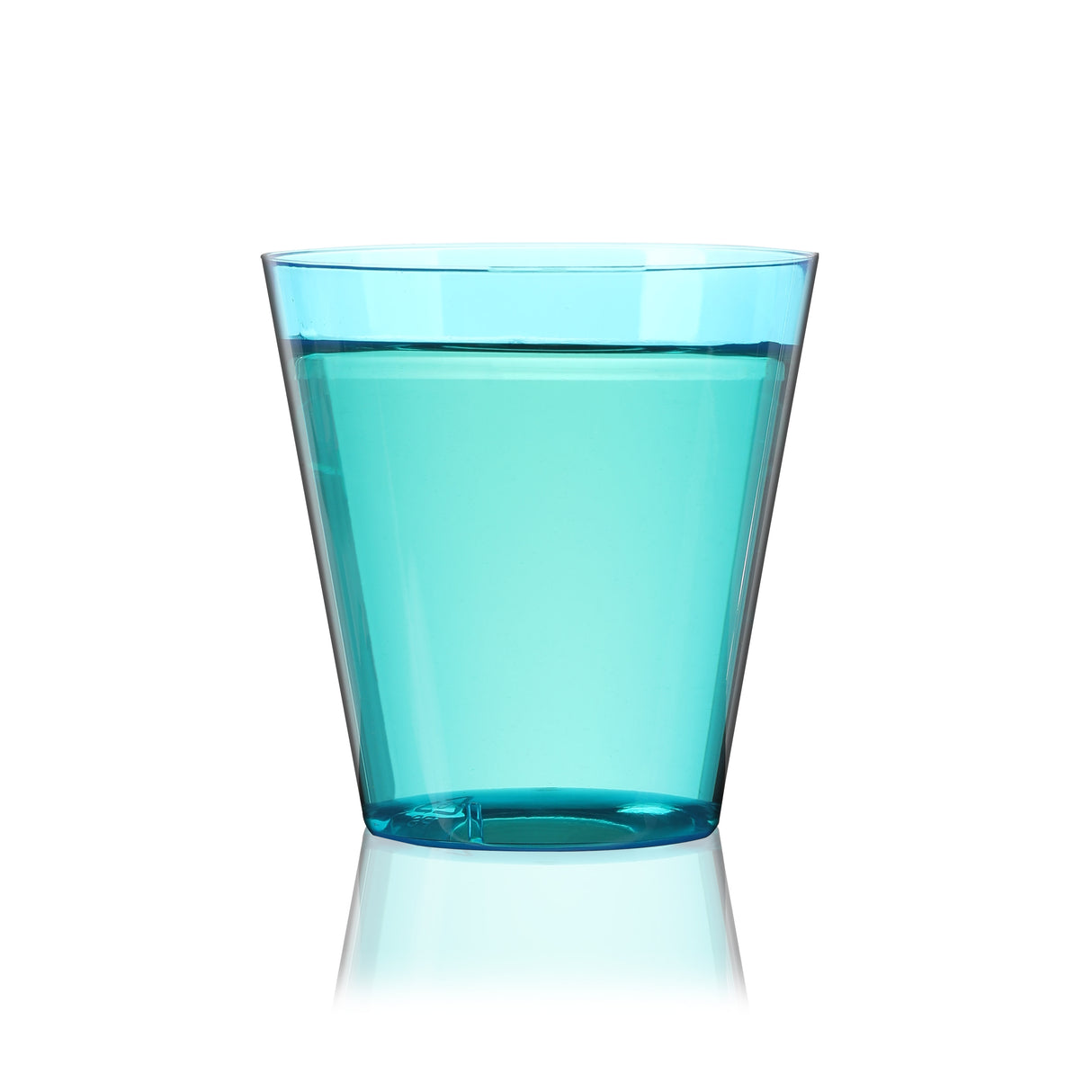 Party 2 oz Plastic Shot Glasses in Blue, Set of 60