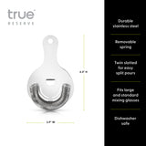 Hawthorne Cocktail Strainer in Stainless Steel
