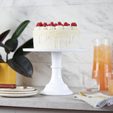 Melamine Cake Stand in White