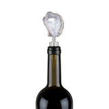 White Geode Bottle Stopper