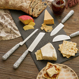 Tiles Cheese Knife, Set of 4