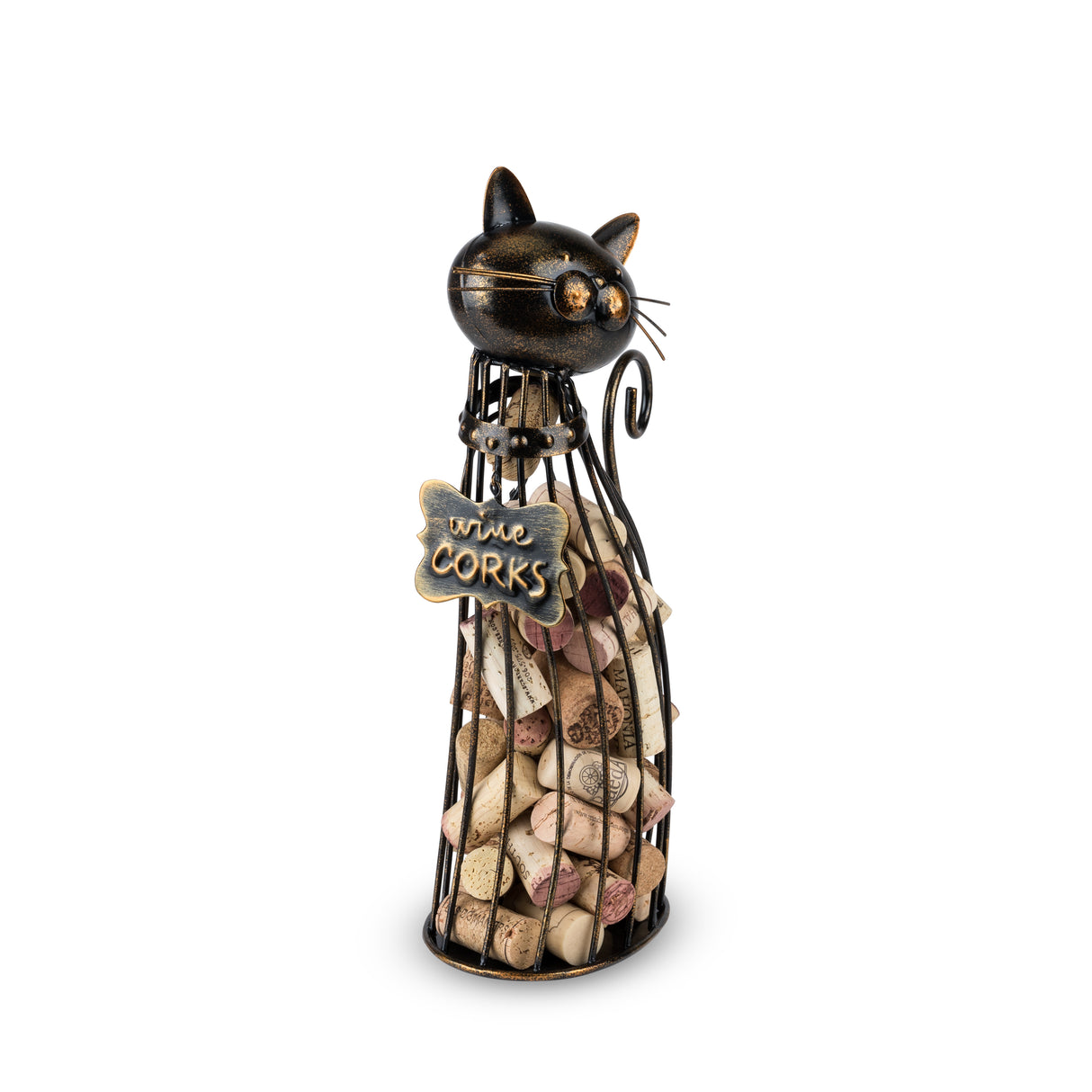 Meow Cat Cork Holder Display