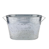 Cold Beverages Galvanized Metal Beverage Tub