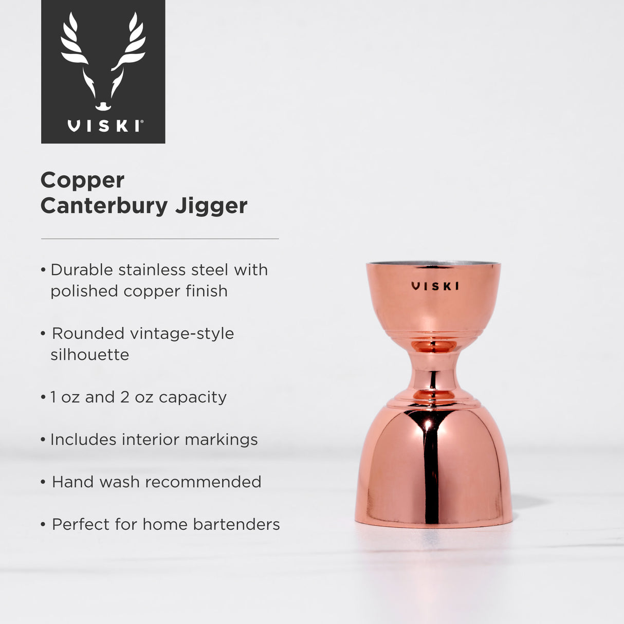 Summit Canterbury Jigger in Copper