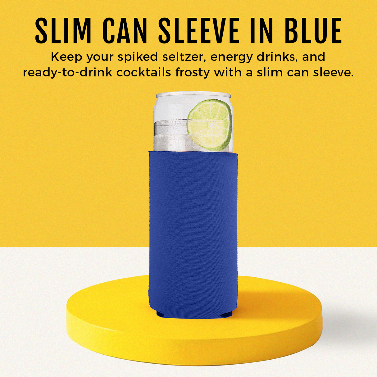 Savoy Slim Can Sleeve in Blue