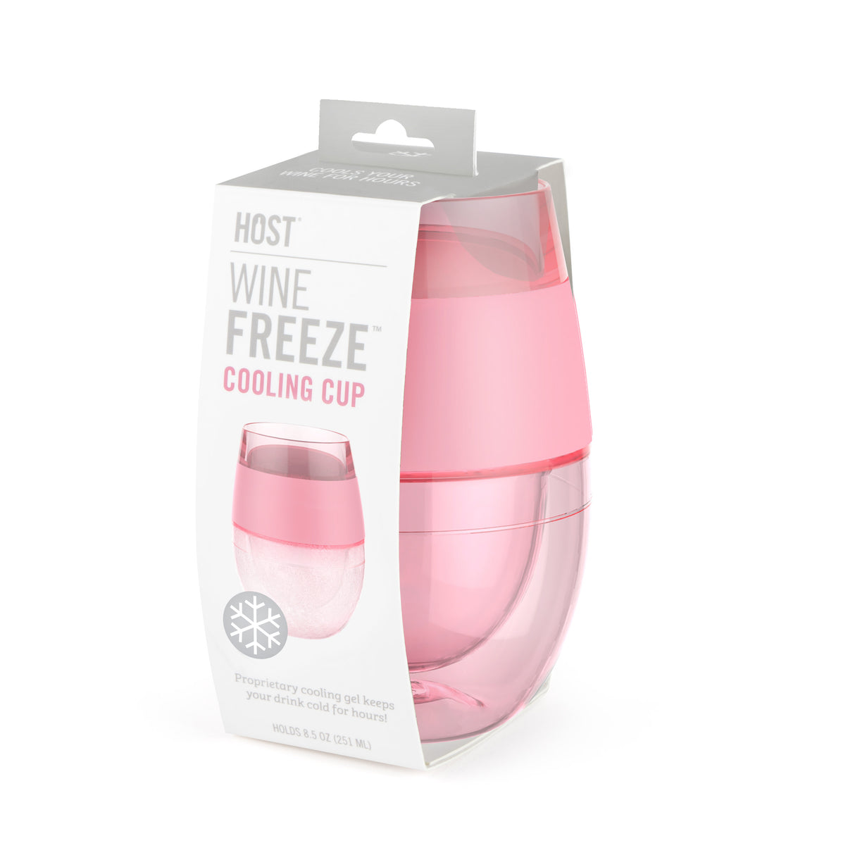 Wine FREEZE Cooling Cup in Tinted Blush