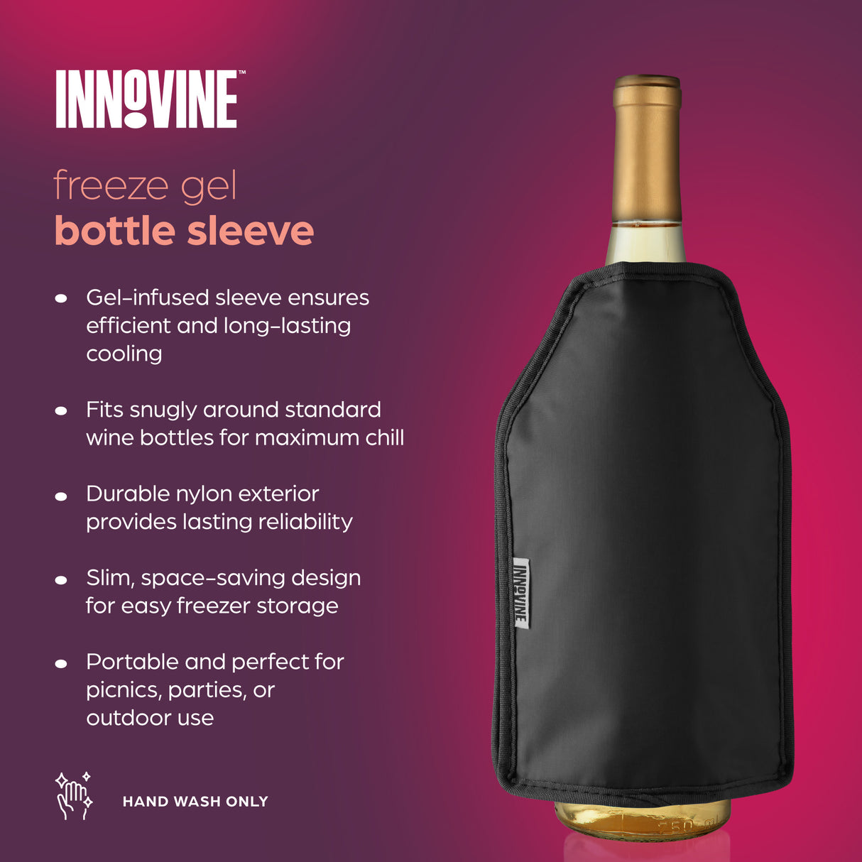 Freeze Gel Bottle Sleeve in Graphite