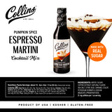 Pumpkin Spice Espresso Martini Cocktail Mix, 12.7 oz
