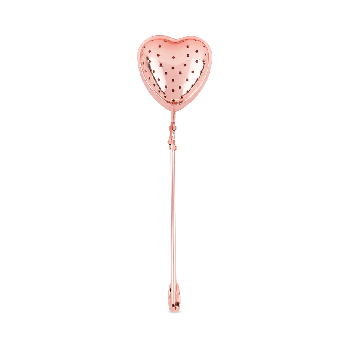 Heart Tea Infuser in Rose Gold