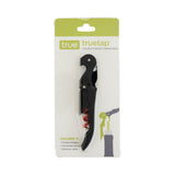 Truetap Waiter's Corkscrew in Matte Black & Red