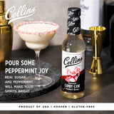 Peppermint Candy Cane Cocktail Syrup, 12.7 oz