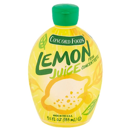 Concord Lemon Juice, 4.5 oz