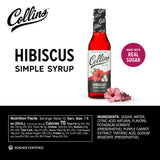 Hibiscus Simple Syrup, 12.7 oz