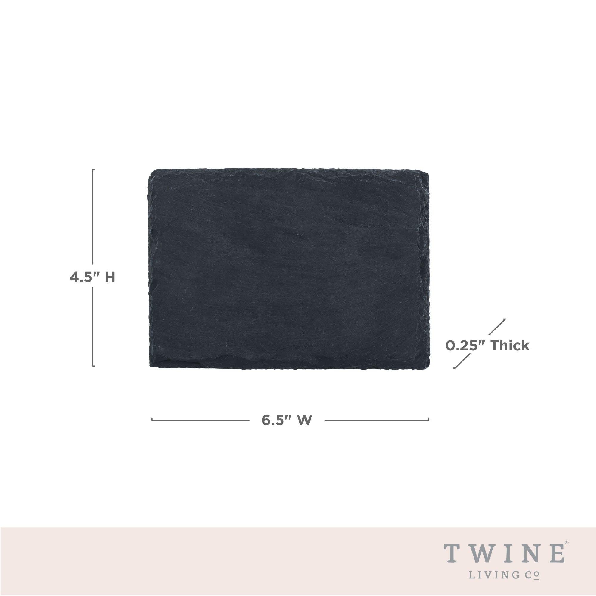 Slate Tapas Plates, Set of 4 - Thumbnail 2