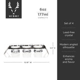 Tequila Tasting Flight, Set of 4