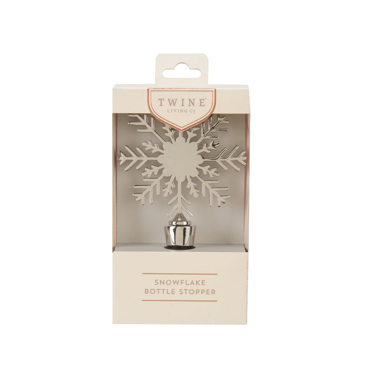 Holiday Snowflake Bottle Stopper